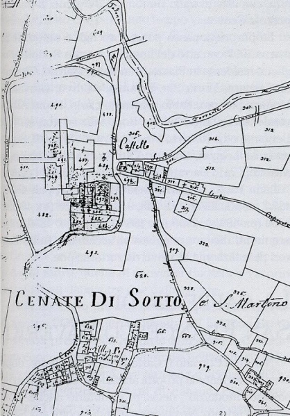 File:Cenate Castello - 1812 Mappa catastale.jpg