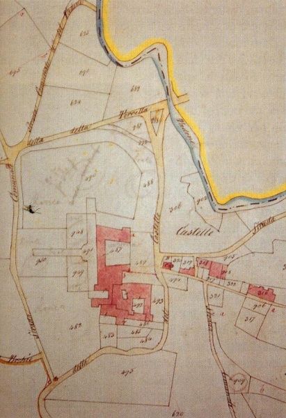 File:Cenate Castello - 1845 Mappa catastale.jpg